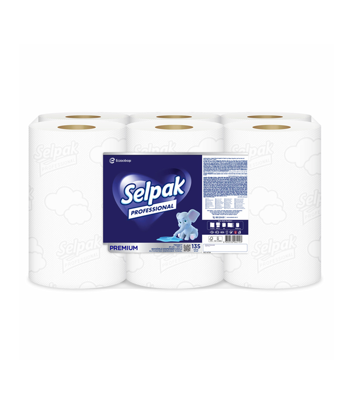 Selpak Professional Sensörlü Havlu 21cm - 135m Selpak Professional Sensörlü Havlu 21cm - 135m - Görsel 1